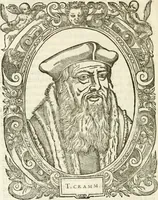 An illustration from Icones, id est, Verae imagines virorvm doctrina simvl et pietate illvstrivm, qvorvm praecipuè ministerio partim bonarum literarum studia sunt restituta, partim vera religio in variis orbis christiani regionibus, nostra patrúmque memoria fuit instaurata: additis eorundem vitae & operae descriptionibus, quibus adiectae sunt nonnullae picturae quas emblemata vocant (1580)