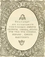 Picture 92 of 138 from Icones, id est, Verae imagines virorvm doctrina simvl et pietate illvstrivm, qvorvm praecipuè ministerio partim bonarum literarum studia sunt restituta, partim vera religio in variis orbis christiani regionibus, nostra patrúmque memoria fuit instaurata: additis eorundem vitae & operae descriptionibus, quibus adiectae sunt nonnullae picturae quas emblemata vocant (1580), leaf 267