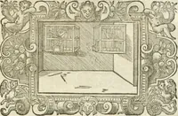 An illustration from Icones, id est, Verae imagines virorvm doctrina simvl et pietate illvstrivm, qvorvm praecipuè ministerio partim bonarum literarum studia sunt restituta, partim vera religio in variis orbis christiani regionibus, nostra patrúmque memoria fuit instaurata: additis eorundem vitae & operae descriptionibus, quibus adiectae sunt nonnullae picturae quas emblemata vocant (1580)