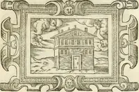 An illustration from Icones, id est, Verae imagines virorvm doctrina simvl et pietate illvstrivm, qvorvm praecipuè ministerio partim bonarum literarum studia sunt restituta, partim vera religio in variis orbis christiani regionibus, nostra patrúmque memoria fuit instaurata: additis eorundem vitae & operae descriptionibus, quibus adiectae sunt nonnullae picturae quas emblemata vocant (1580)