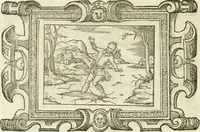An illustration from Icones, id est, Verae imagines virorvm doctrina simvl et pietate illvstrivm, qvorvm praecipuè ministerio partim bonarum literarum studia sunt restituta, partim vera religio in variis orbis christiani regionibus, nostra patrúmque memoria fuit instaurata: additis eorundem vitae & operae descriptionibus, quibus adiectae sunt nonnullae picturae quas emblemata vocant (1580)