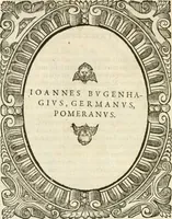 An illustration from Icones, id est, Verae imagines virorvm doctrina simvl et pietate illvstrivm, qvorvm praecipuè ministerio partim bonarum literarum studia sunt restituta, partim vera religio in variis orbis christiani regionibus, nostra patrúmque memoria fuit instaurata: additis eorundem vitae & operae descriptionibus, quibus adiectae sunt nonnullae picturae quas emblemata vocant (1580)