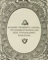 An illustration from Icones, id est, Verae imagines virorum doctrina simul et pietate illustrium, : quorum praecipuè ministerio partim bonarum literarum studia sunt restituta, partim vera religio in variis orbis Christiani regionibus, nostra patrúmque memoria fuit instaurata : additis eorundem vitae & operae descriptionibus, quibus adiectae sunt nonnullae picturae quas emblemata vocant. (1580)