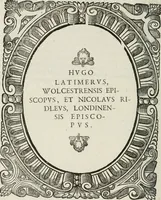 An illustration from Icones, id est, Verae imagines virorum doctrina simul et pietate illustrium, : quorum praecipuè ministerio partim bonarum literarum studia sunt restituta, partim vera religio in variis orbis Christiani regionibus, nostra patrúmque memoria fuit instaurata : additis eorundem vitae & operae descriptionibus, quibus adiectae sunt nonnullae picturae quas emblemata vocant. (1580)