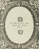 An illustration from Icones, id est, Verae imagines virorum doctrina simul et pietate illustrium, : quorum praecipuè ministerio partim bonarum literarum studia sunt restituta, partim vera religio in variis orbis Christiani regionibus, nostra patrúmque memoria fuit instaurata : additis eorundem vitae & operae descriptionibus, quibus adiectae sunt nonnullae picturae quas emblemata vocant. (1580)