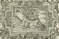 An illustration from Icones, id est, Verae imagines virorum doctrina simul et pietate illustrium, : quorum praecipuè ministerio partim bonarum literarum studia sunt restituta, partim vera religio in variis orbis Christiani regionibus, nostra patrúmque memoria fuit instaurata : additis eorundem vitae & operae descriptionibus, quibus adiectae sunt nonnullae picturae quas emblemata vocant. (1580)