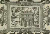 An illustration from Icones, id est, Verae imagines virorum doctrina simul et pietate illustrium, : quorum praecipuè ministerio partim bonarum literarum studia sunt restituta, partim vera religio in variis orbis Christiani regionibus, nostra patrúmque memoria fuit instaurata : additis eorundem vitae & operae descriptionibus, quibus adiectae sunt nonnullae picturae quas emblemata vocant. (1580)