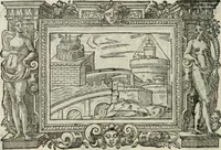 An illustration from Icones, id est, Verae imagines virorum doctrina simul et pietate illustrium, : quorum praecipuè ministerio partim bonarum literarum studia sunt restituta, partim vera religio in variis orbis Christiani regionibus, nostra patrúmque memoria fuit instaurata : additis eorundem vitae & operae descriptionibus, quibus adiectae sunt nonnullae picturae quas emblemata vocant. (1580)