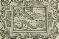 An illustration from Icones, id est, Verae imagines virorum doctrina simul et pietate illustrium, : quorum praecipuè ministerio partim bonarum literarum studia sunt restituta, partim vera religio in variis orbis Christiani regionibus, nostra patrúmque memoria fuit instaurata : additis eorundem vitae & operae descriptionibus, quibus adiectae sunt nonnullae picturae quas emblemata vocant. (1580)