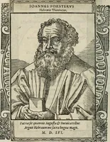 An illustration from Icones, id est, Verae imagines virorum doctrina simul et pietate illustrium, : quorum praecipuè ministerio partim bonarum literarum studia sunt restituta, partim vera religio in variis orbis Christiani regionibus, nostra patrúmque memoria fuit instaurata : additis eorundem vitae & operae descriptionibus, quibus adiectae sunt nonnullae picturae quas emblemata vocant. (1580)