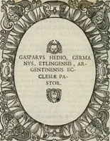 An illustration from Icones, id est, Verae imagines virorum doctrina simul et pietate illustrium, : quorum praecipuè ministerio partim bonarum literarum studia sunt restituta, partim vera religio in variis orbis Christiani regionibus, nostra patrúmque memoria fuit instaurata : additis eorundem vitae & operae descriptionibus, quibus adiectae sunt nonnullae picturae quas emblemata vocant. (1580)