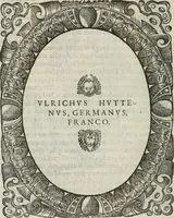 An illustration from Icones, id est, Verae imagines virorum doctrina simul et pietate illustrium, : quorum praecipuè ministerio partim bonarum literarum studia sunt restituta, partim vera religio in variis orbis Christiani regionibus, nostra patrúmque memoria fuit instaurata : additis eorundem vitae & operae descriptionibus, quibus adiectae sunt nonnullae picturae quas emblemata vocant. (1580)