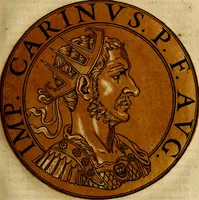 An illustration from Icones imperatorvm romanorvm, ex priscis numismatibus ad viuum delineatae, & breui narratione historicâ (1645)