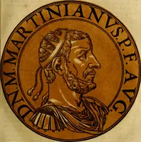 An illustration from Icones imperatorvm romanorvm, ex priscis numismatibus ad viuum delineatae, & breui narratione historicâ (1645)