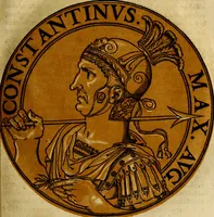 An illustration from Icones imperatorvm romanorvm, ex priscis numismatibus ad viuum delineatae, & breui narratione historicâ (1645)