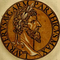 Picture 18 of 151 from Icones imperatorvm romanorvm, ex priscis numismatibus ad viuum delineatae, & breui narratione historicâ (1645), leaf 54
