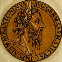 An illustration from Icones imperatorvm romanorvm, ex priscis numismatibus ad viuum delineatae, & breui narratione historicâ (1645)