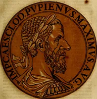Picture 35 of 151 from Icones imperatorvm romanorvm, ex priscis numismatibus ad viuum delineatae, & breui narratione historicâ (1645), leaf 88