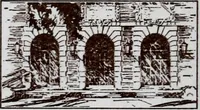 An illustration from Icones mortis : sexaginta imaginibus, totidemq[ue] (1648)