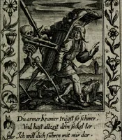 Picture 50 of 76 from Icones mortis : sexaginta imaginibus, totidemq[ue] (1648), leaf 108