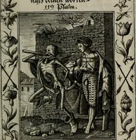 Picture 55 of 76 from Icones mortis : sexaginta imaginibus, totidemq[ue] (1648), leaf 114
