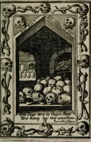 An illustration from Icones mortis : sexaginta imaginibus, totidemq[ue] (1648)