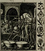 Picture 12 of 76 from Icones mortis : sexaginta imaginibus, totidemq[ue] (1648), leaf 44