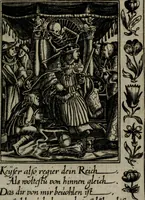 An illustration from Icones mortis : sexaginta imaginibus, totidemq[ue] (1648)