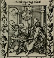 Picture 39 of 76 from Icones mortis : sexaginta imaginibus, totidemq[ue] (1648), leaf 90