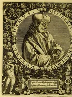 An illustration from Icones quinquaginta virorum illustrium doctrina & eruditione præstantium ad vivum effictæ, : cum eorum vitis (1597)