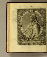 An illustration from Icones quinquaginta virorum illustrium doctrina & eruditione præstantium ad vivum effictæ, : cum eorum vitis (1597)