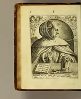 An illustration from Icones quinquaginta virorum illustrium doctrina & eruditione præstantium ad vivum effictæ, : cum eorum vitis (1597)