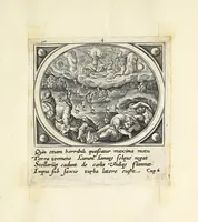 An illustration from Icones Revelationvm S. Iohs. Evangeliste in Pathmo (1580)