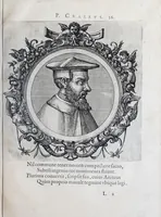 An illustration from Icones veterum aliquot, ac recentium medicorum, philosophorumque elegiolis suis editae (1574)