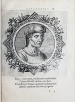 An illustration from Icones veterum aliquot, ac recentium medicorum, philosophorumque elegiolis suis editae (1574)