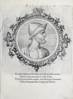 Picture 3 of 26 from Icones veterum aliquot, ac recentium medicorum, philosophorumque elegiolis suis editae (1574), leaf 17