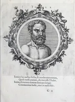 Picture 4 of 26 from Icones veterum aliquot, ac recentium medicorum, philosophorumque elegiolis suis editae (1574), leaf 25