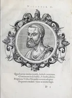 Picture 10 of 26 from Icones veterum aliquot, ac recentium medicorum, philosophorumque elegiolis suis editae (1574), leaf 39