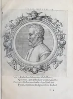 An illustration from Icones veterum aliquot, ac recentium medicorum, philosophorumque elegiolis suis editae (1574)