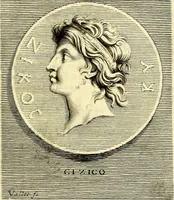 Picture 106 of 270 from Iconografia, cioè disegni d'imagini de famosissimi monarchi, regi, filosofi, poeti ed oratori dell'antichità, cauati (1669), leaf 194