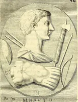 Picture 174 of 270 from Iconografia, cioè disegni d'imagini de famosissimi monarchi, regi, filosofi, poeti ed oratori dell'antichità, cauati (1669), leaf 324