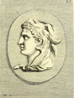 Picture 215 of 270 from Iconografia, cioè disegni d'imagini de famosissimi monarchi, regi, filosofi, poeti ed oratori dell'antichità, cauati (1669), leaf 384