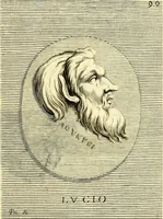 Picture 227 of 270 from Iconografia, cioè disegni d'imagini de famosissimi monarchi, regi, filosofi, poeti ed oratori dell'antichità, cauati (1669), leaf 404