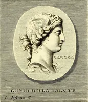 Picture 240 of 270 from Iconografia, cioè disegni d'imagini de famosissimi monarchi, regi, filosofi, poeti ed oratori dell'antichità, cauati (1669), leaf 428