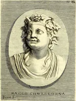 Picture 249 of 270 from Iconografia, cioè disegni d'imagini de famosissimi monarchi, regi, filosofi, poeti ed oratori dell'antichità, cauati (1669), leaf 444