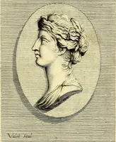 Picture 264 of 270 from Iconografia, cioè disegni d'imagini de famosissimi monarchi, regi, filosofi, poeti ed oratori dell'antichità, cauati (1669), leaf 472