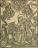 An illustration from Iconographia Birgittina typographica (1915)