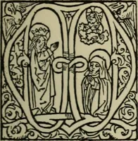 An illustration from Iconographia Birgittina typographica (1915)