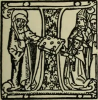An illustration from Iconographia Birgittina typographica (1915)