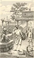 An illustration from An iconography of Don Quixote. 1605-1895 (1895)